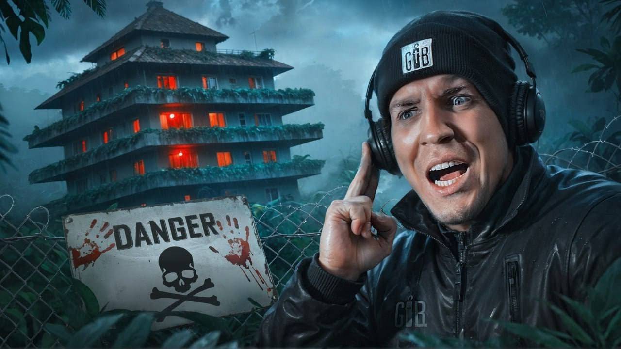 Ночь в Заброшенном отеле с Привидениями! Здесь пропало 7 человек