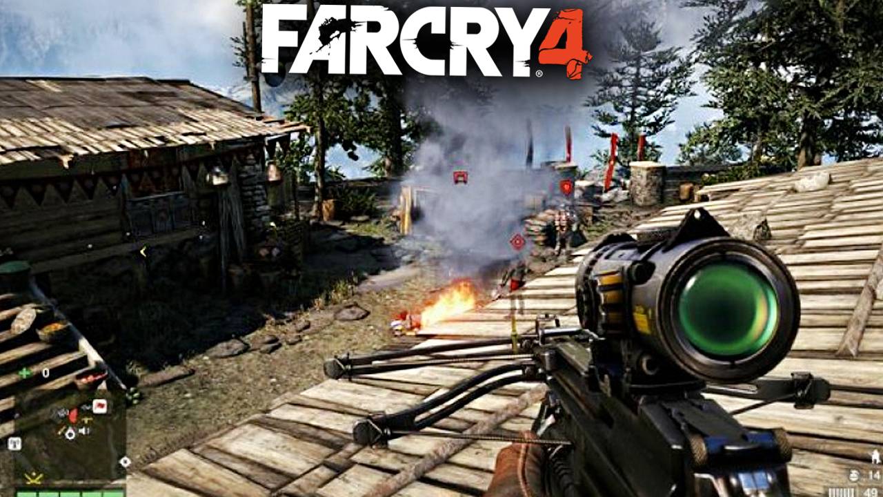 РАССКИДАЛ АВАНПОСТ С АВП - ПОКХАРИ ГХАРА | ПРОХОЖДЕНИЕ FAR CRY 4 БЕЗ КОММЕНТАРИЕВ | КОНЕЦ АМИТЫ
