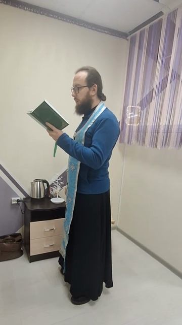 Освящение нашей Студии в Ногинске