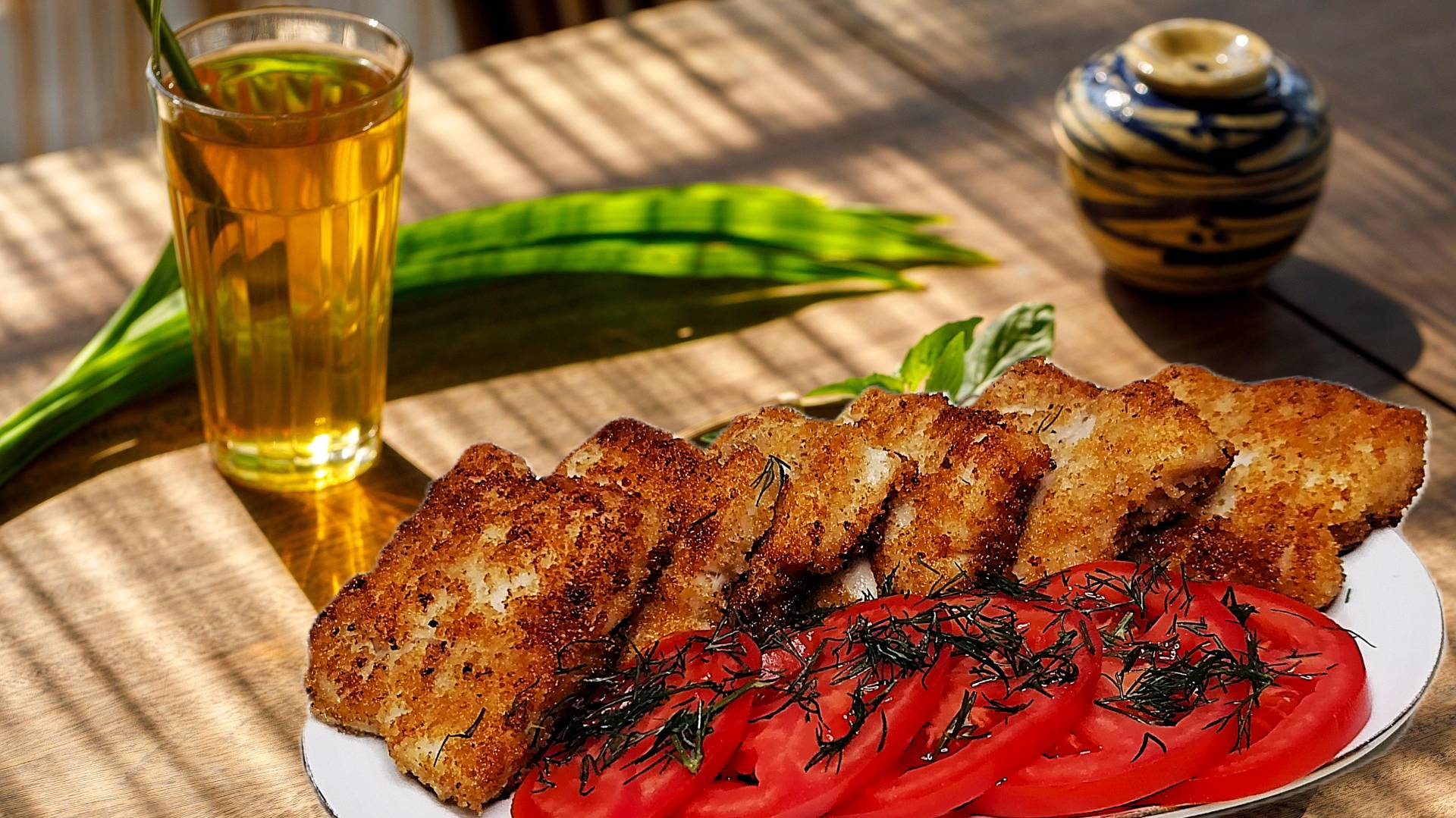 Сочное филе минтая на сковороде😋