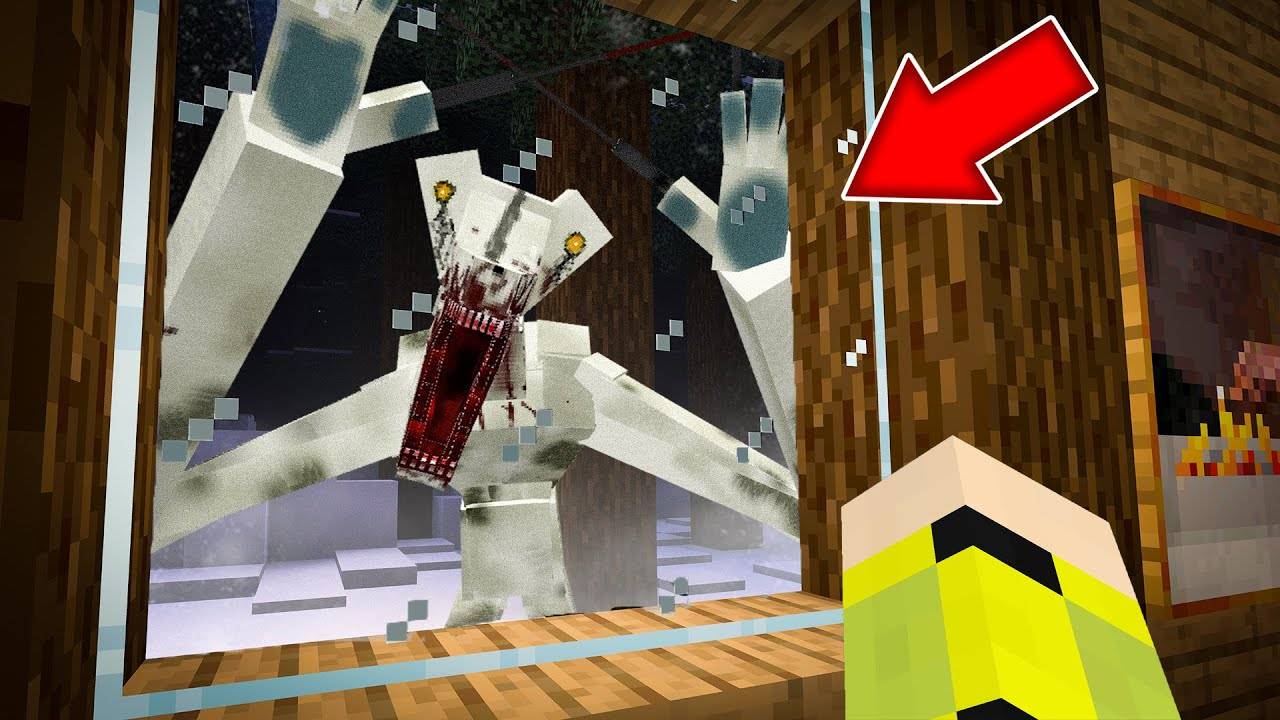 МЕМ ИЗ 2026 ОХОТИТСЯ НА НАС В МАЙНКРАФТ ! POLAR BEAR 2026 MINECRAFT ПОЛЯРНЫЙ МЕДВЕДЬ