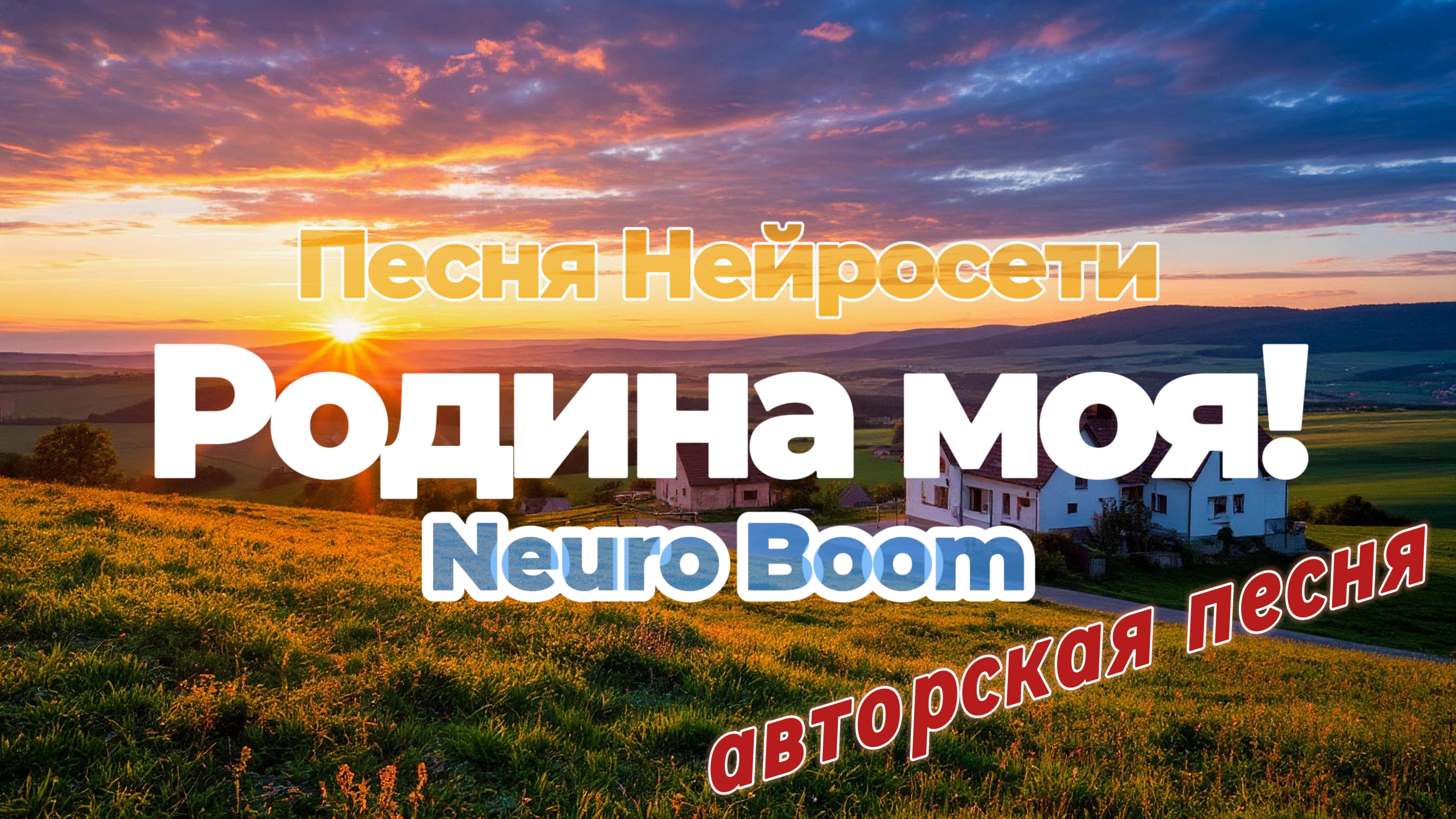 Родина Моя! Нейросеть спела песню. Слушать🎧