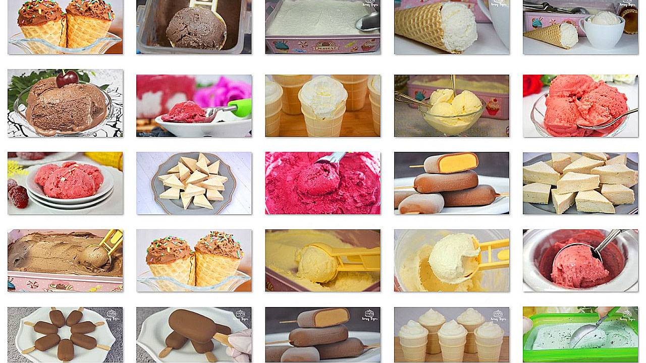 🍦 12 ВКУСОВ ДОМАШНЕГО МОРОЖЕНОГО—от пломбира до бананового джелато без сливок! ВСЕ РЕЦЕПТЫ ЗДЕСЬ 🍨