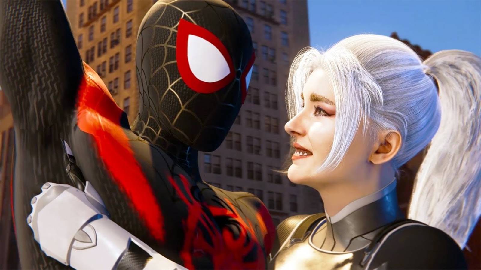 ЧЕЛОВЕК ПАУК И ЧЁРНАЯ КОШКА ВМЕСТЕ ЛЕТАЮТ НА ПАУТИНЕ МОДЫ В Marvel Spider Man 2