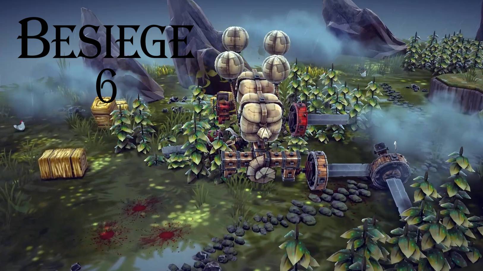Besiege № 6 (СЕНОКОС И РАЗРУШЕНИЯ)