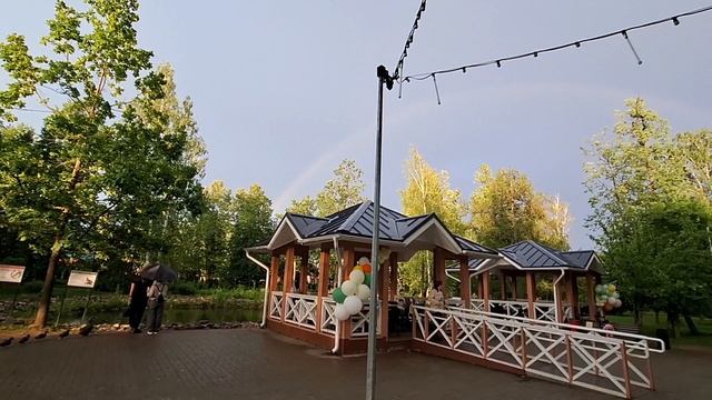 Дождливые прогулки в парке 🌧️