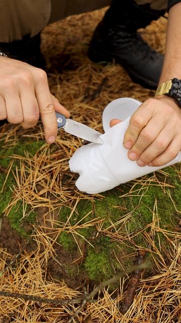 Отличная самоделка для кемпинга - Кружка из пластиковой бутылки | SteinHouse