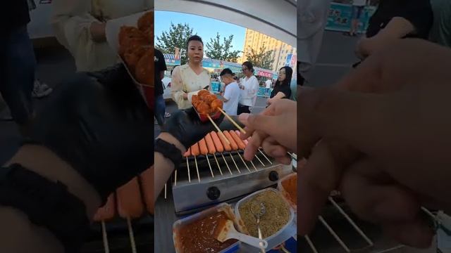 Уличная еда в реальном времени