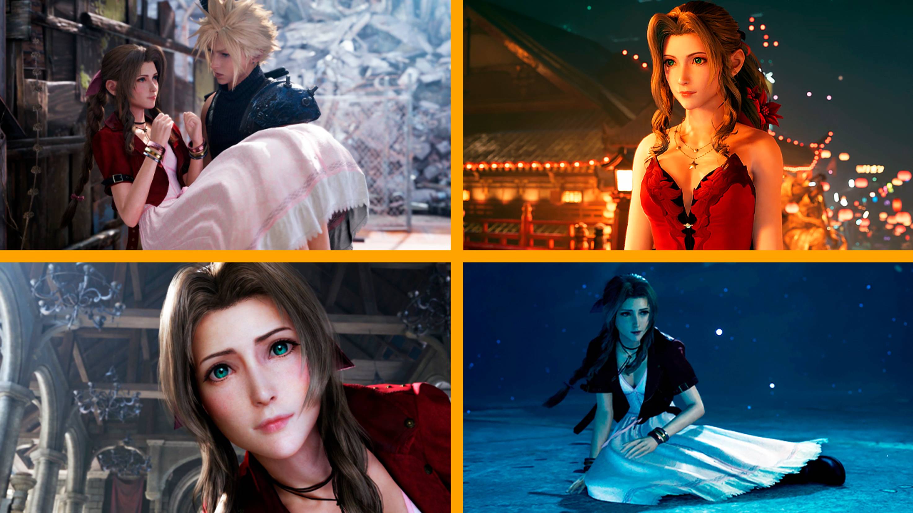 Final Fantasy VII Remake Intergrade | Все сцены с Айрис | Финал | Без комментариев