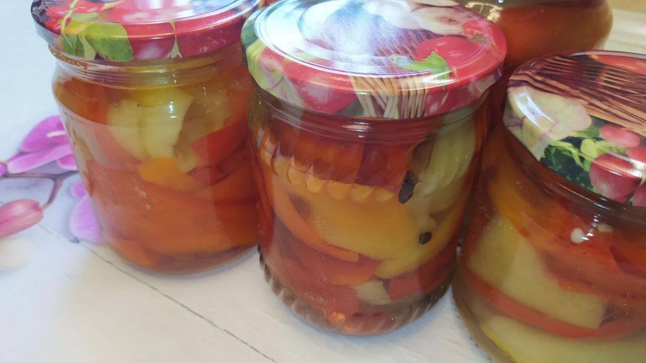 Маринованный болгарский перец на зиму. Очень вкусный и незабываемый рецепт.