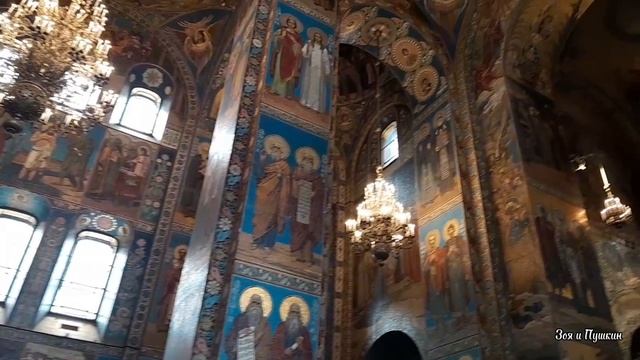 В храме Спас на Крови в Петербурге. Невероятная мозаика. Впечатления надолго.