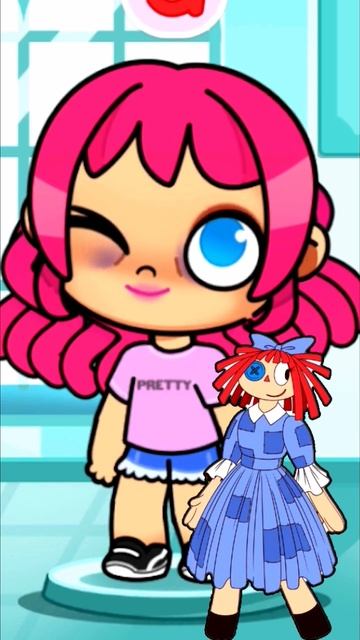 УДИВИТЕЛЬНЫЙ ЦИФРОВОЙ ЦИРК 🎪 СОЗДАНИЕ РАГАТЫ 💜 AVATAR WORLD 💜 АВАТАР ВОРЛД #аватарворлд