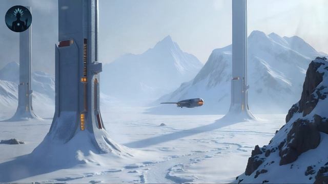Dystopian Sci Fi Ambient Soundscape for Focus ｜ Snow Wanderer