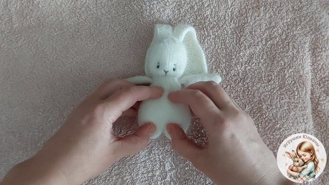 Как постирать и высушить игрушку спицами.