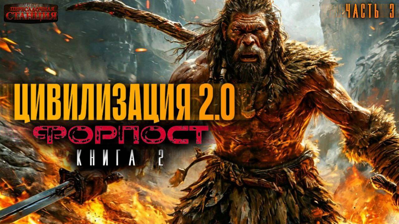 Цивилизация 2.0. Книга 2 Часть 3 - Вадим Бондаренко. Аудиокнига попаданцы. Каменный век. Фантастика