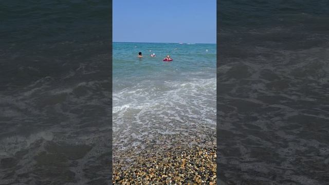 купаемся в море, волны , 13.07.25
