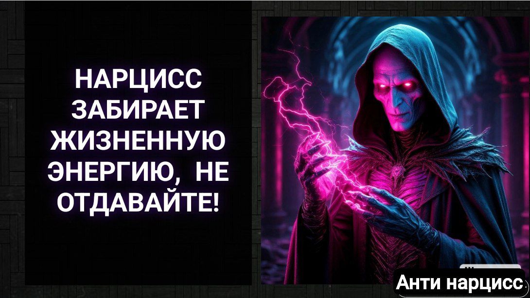 Нарцисс хочет вашу жизненную энергию, не давайте! #нарцисс