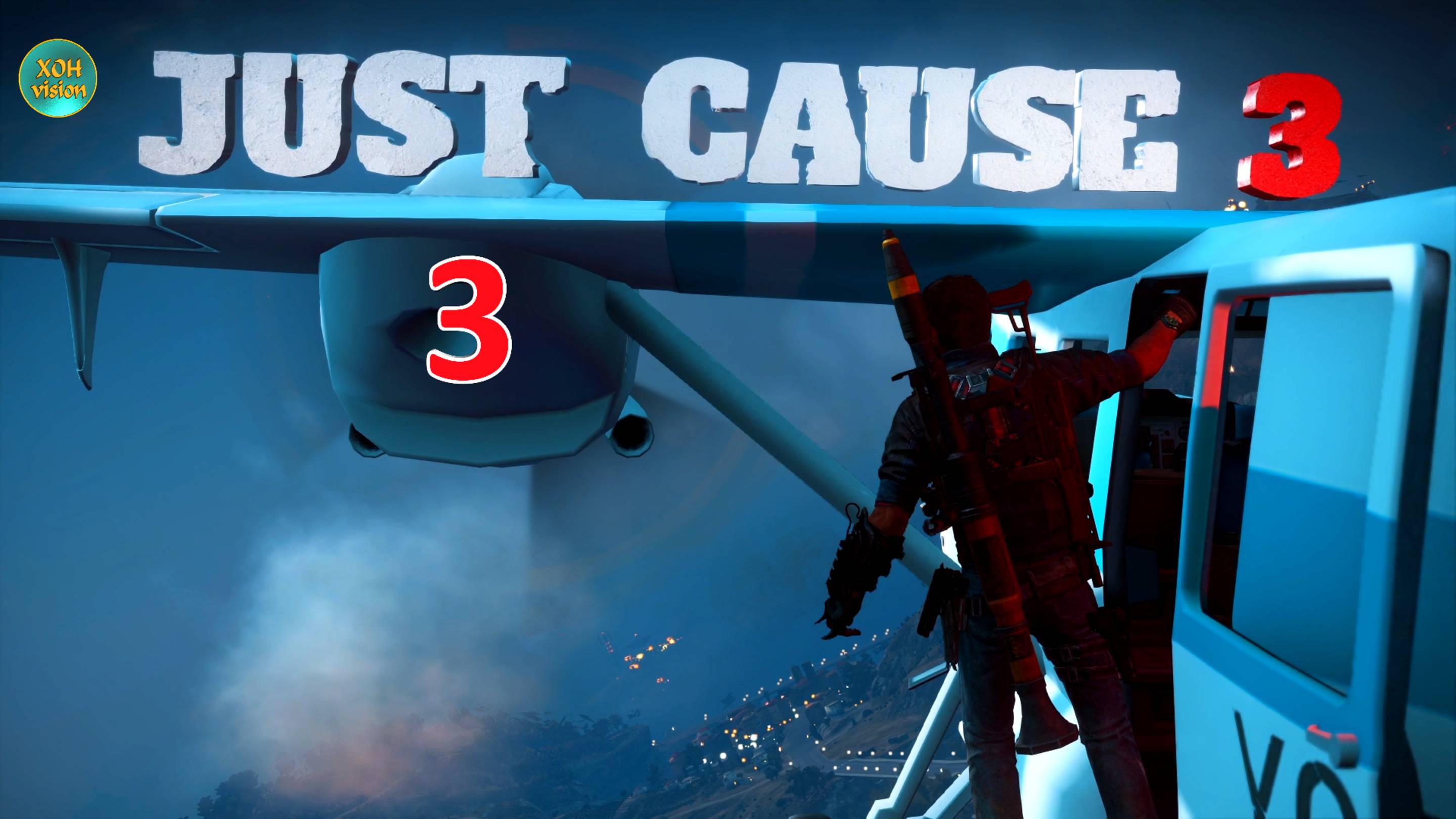 Just Cause 3 - 3ч Прохождение без комментариев (русская озвучка)