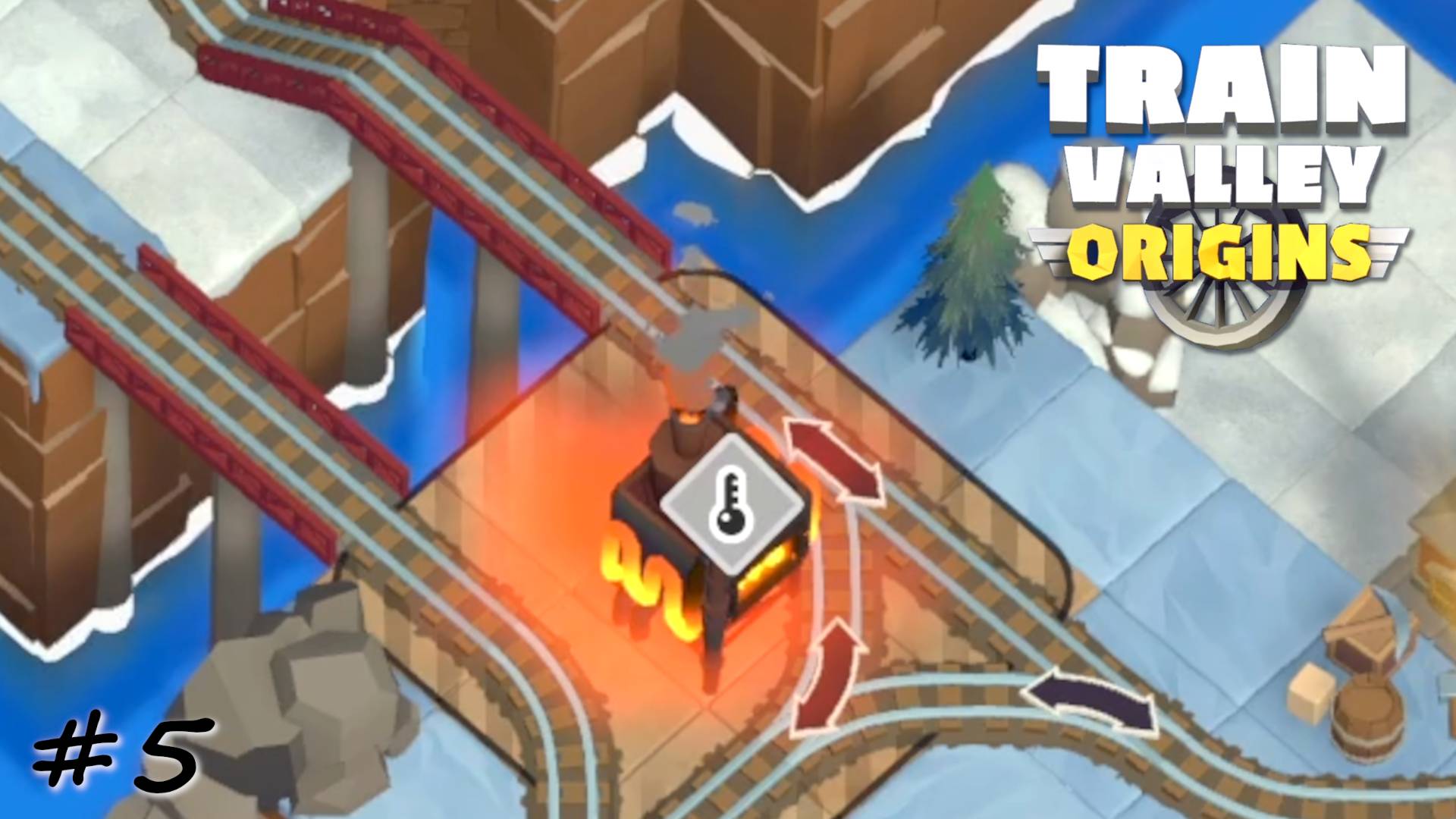 Заснеженные горы Норвегии - #5 - Train Valley Origins