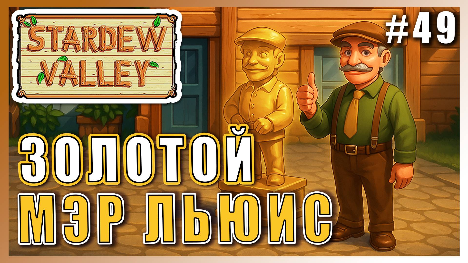 Stardew Valley 1.6 ПРОХОЖДЕНИЕ ► ЗОЛОТОЙ ПРОЕКТ МЭРА ЛЬЮИСА ► 49