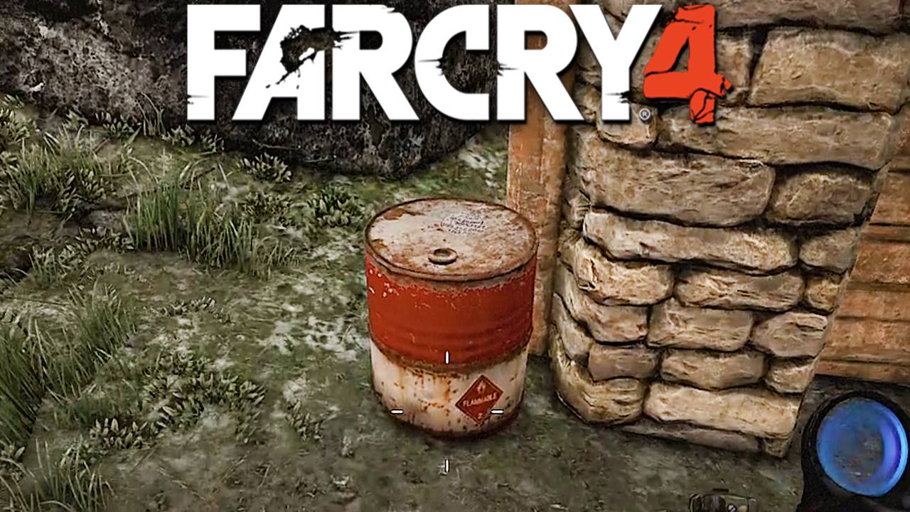 ВЗРЫВНАЯ БОЧКА БАГНУЛАСЬ В ЗЕМЛЕ В ФАР КРАЙ | ПРОХОЖДЕНИЕ FAR CRY 4 БЕЗ КОММЕНТАРИЕВ | КОНЕЦ АМИТЫ