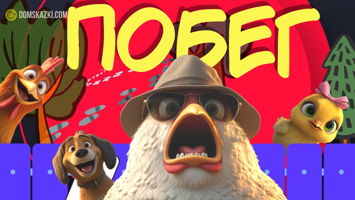 Побег из курятника | Весёлые сказки