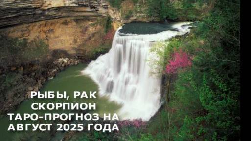 РЫБЫ, РАК, СКОРПИОН ТАРО-ПРОГНОЗ НА АВГУСТ 2025 Г