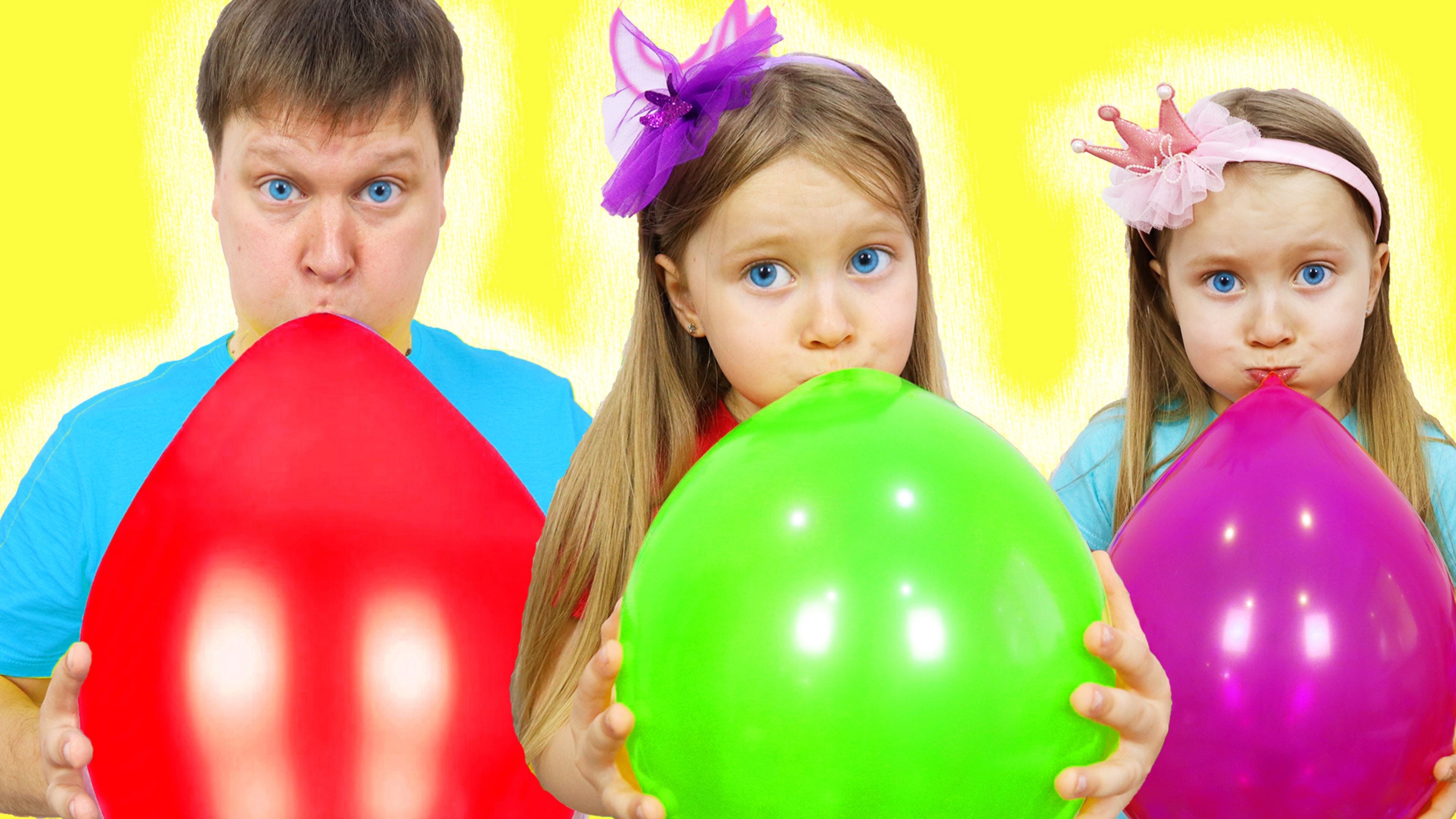 Детская песенка про волшебные воздушные шары и другие развивающие видео для детей 🎈