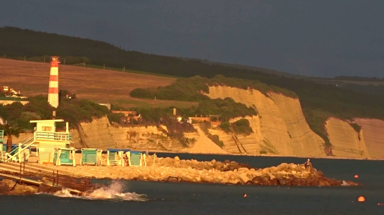 Летний вечерок. Геленджик. Тонкий мыс.