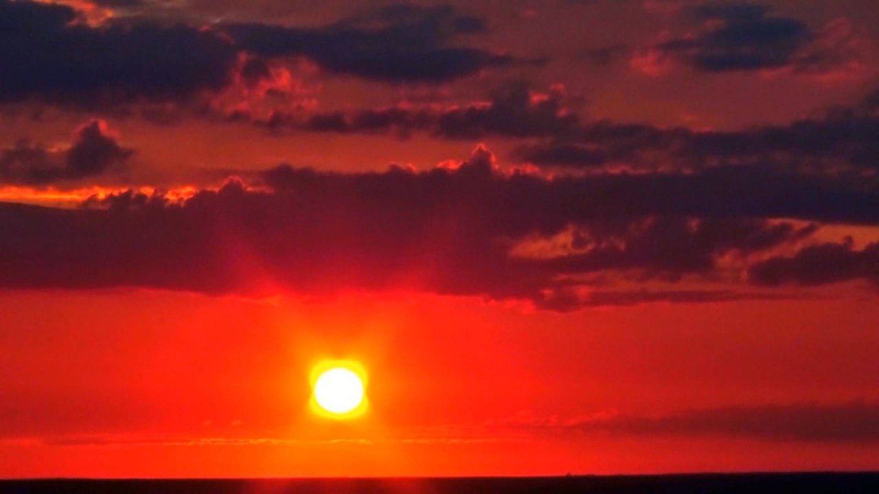 Восход солнца июльским утром у города Вязники 16.07.2025