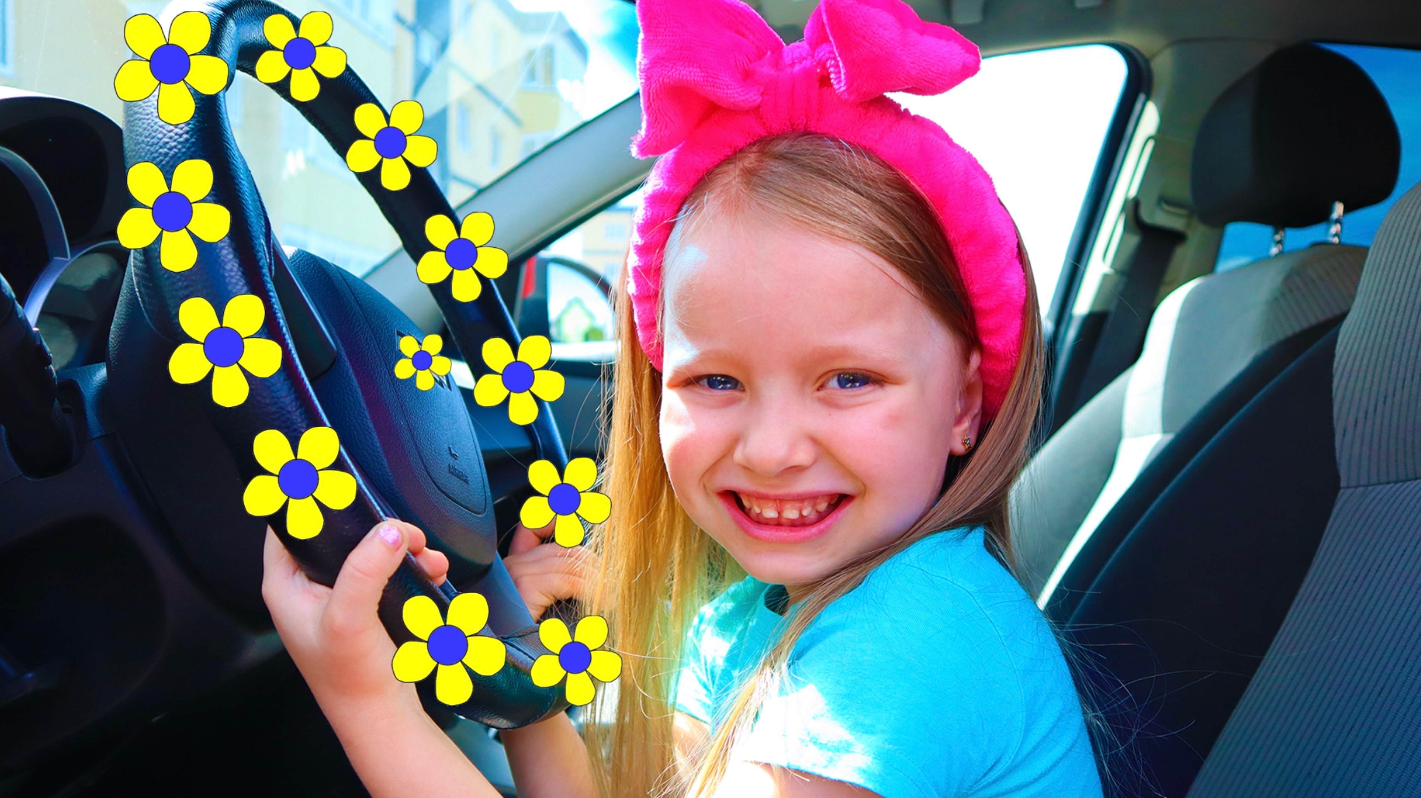 Детская песенка про машинки и как правильно ездить в машине детям