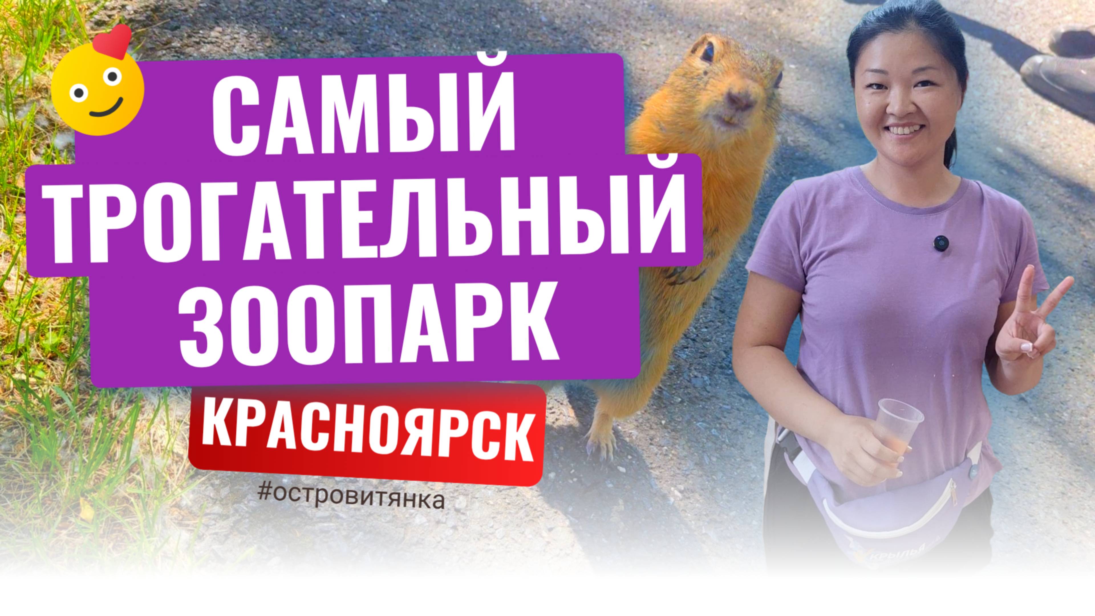 Нашли самый милый контактный зоопарк в Красноярске! Приехали в отпуск с Сахалина