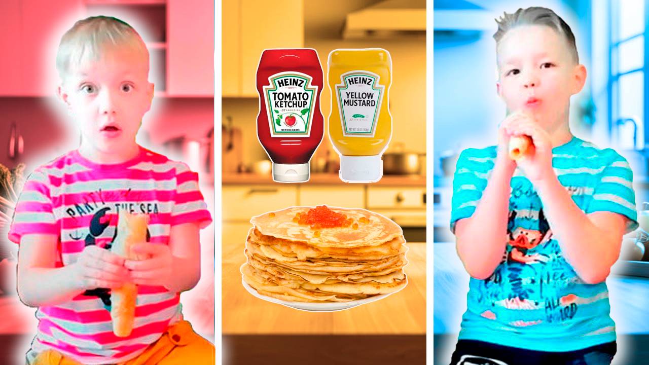 Самый Блинный челлендж или начинка в перемешку! Вот БЛИН!