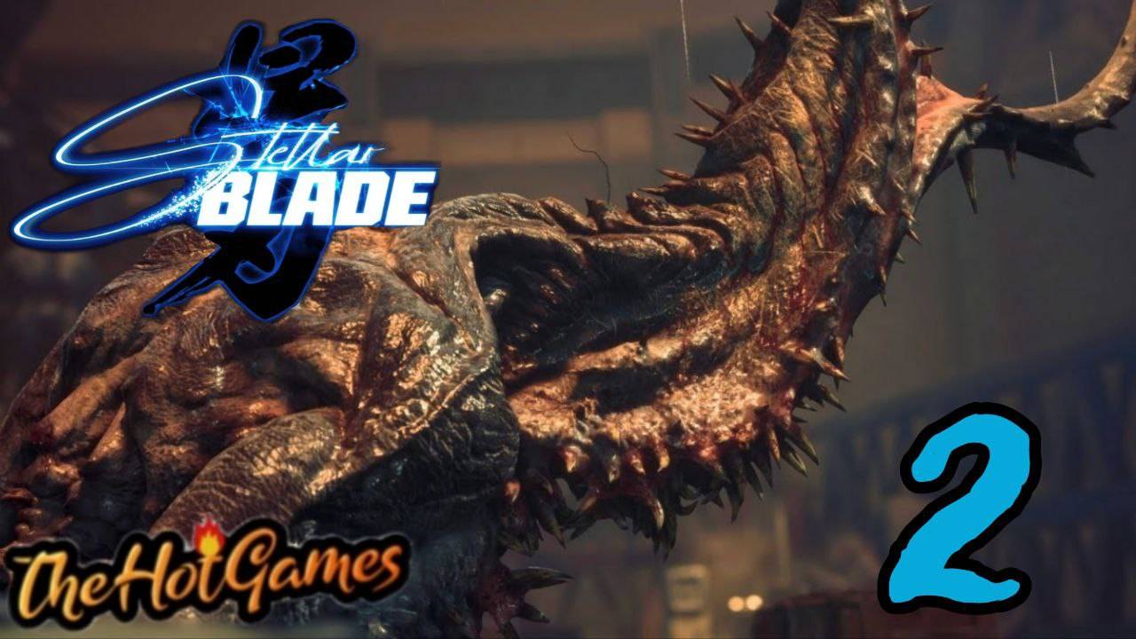 ПЕРВЫЙ БОСС АББАДОН - Stellar Blade прохождение #2