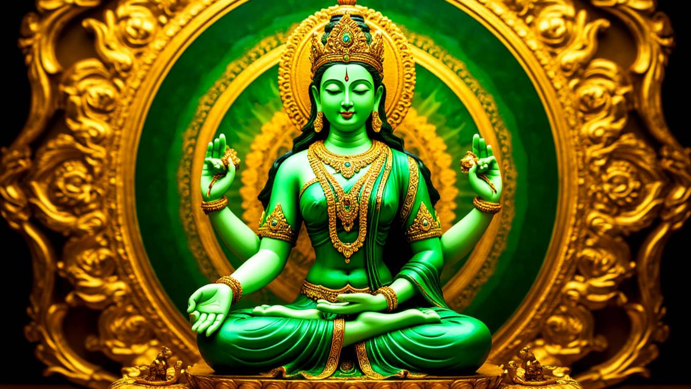 Мантра Процветания Зеленой Тары 💚 Мгновенная Сила и Энергия (Ваджраяна Секрет) - Oṃ Tāre Tuttāre