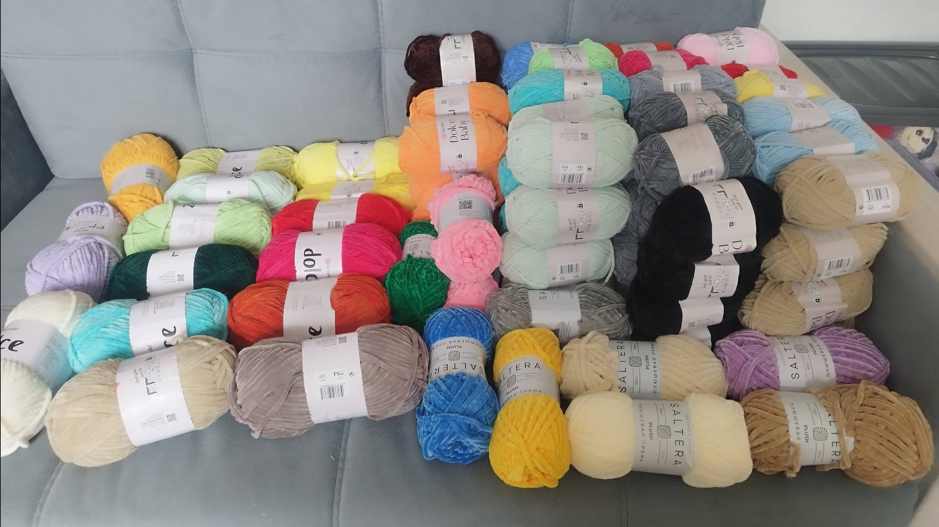 Мои покупки и все что успела связать