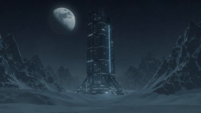 FROZEN Dark Dystopian Ambient Alien World Soundscape Dystopian Ambience