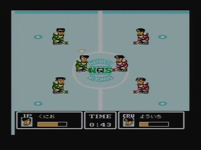 Go-Go! Nekketsu Hockey Club Slip-and-Slide Madness ("Убойный хоккей") - прохождение (часть 1)