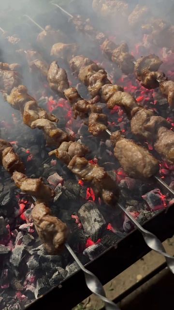 Шашлык из свинины.