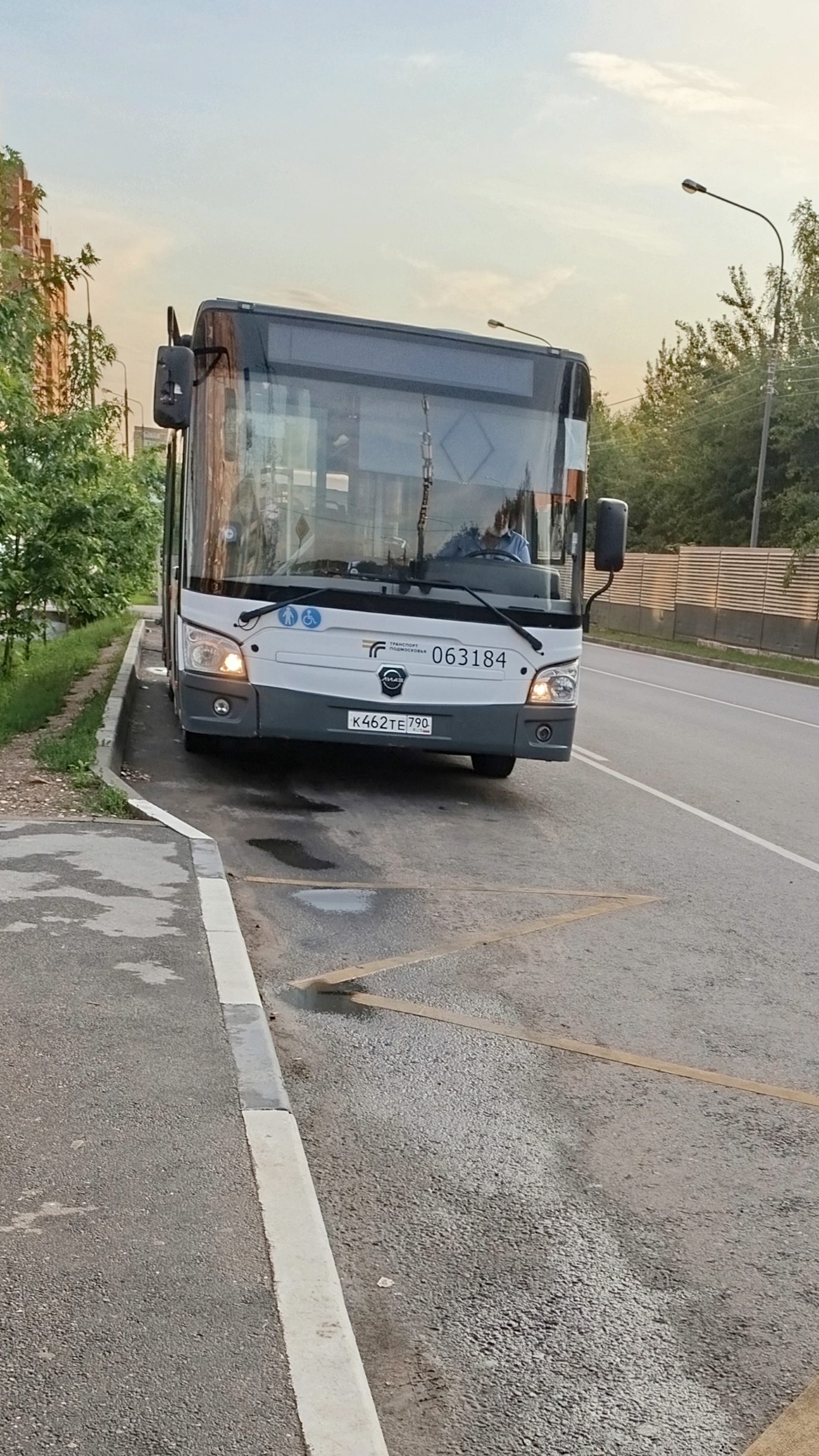 ЛиАЗ 4292 на маршруте 10