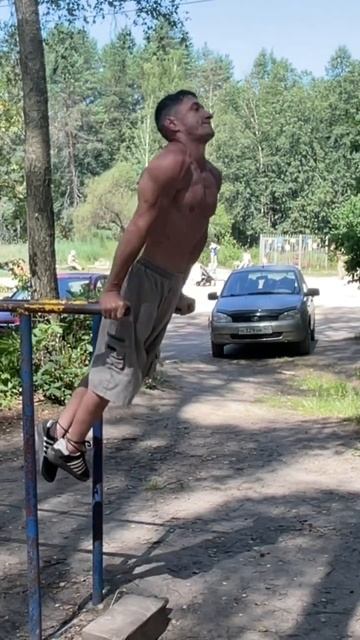 Брусья 50 раз #брусья #воркаут #спорт #природа #калуга #сероводородныеозера #зож #мотивация