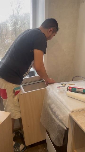 Кач победил  #любимаяработа #сборкакухни #кач #запас #победа