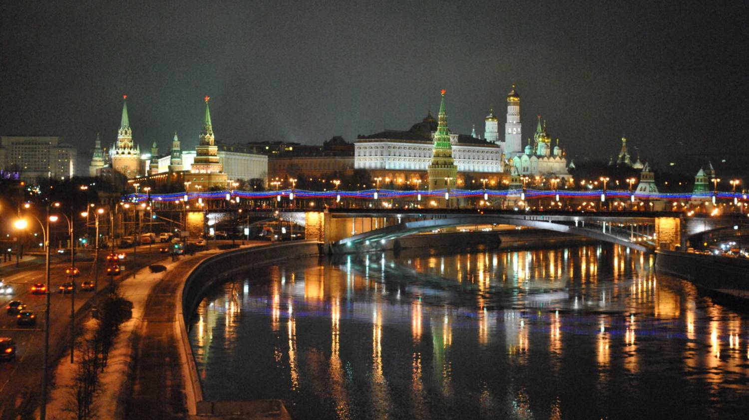 Катаемся по Москве вечером