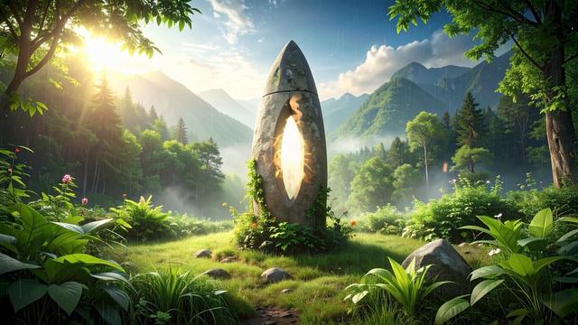 SUMMER FOREST Ambient Fantasy Relaxing Music - Ethereal Meditative Soundscape for Deep Relaxation