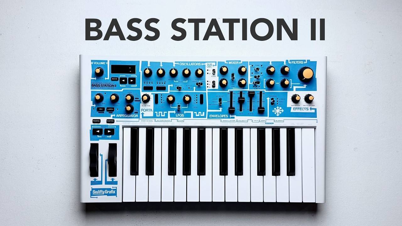 Novation Bass Station II: Modern Classic gets Beautiful Redesign