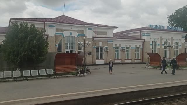 Оренбурго-Ташкентская магистраль. Станция Чиили (Шиели)