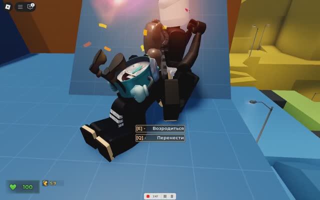 Игра для детей roblox evade