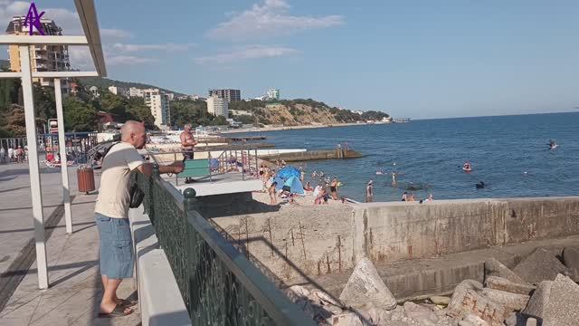 Крым. #ЮБК #Мисхор А вот и набережная Мисхора и информация, что я обещал! 14.07.25 #андрейкрымский