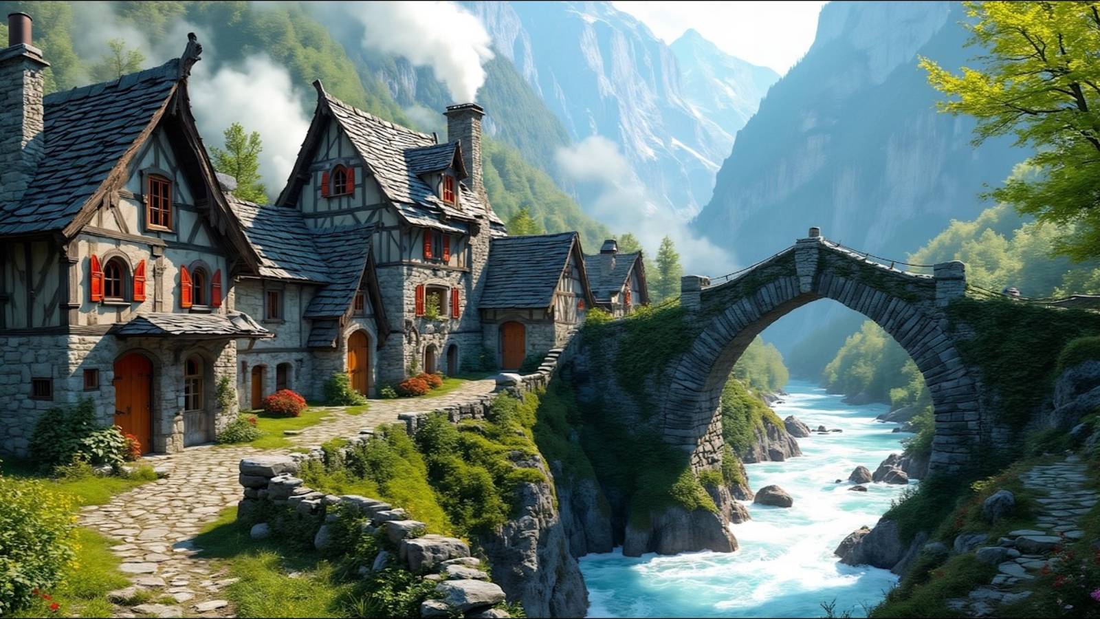 Прогулка по Лавертеццо, Швейцария – Каменный мост и бурная река Верзаска  | #шариклайф