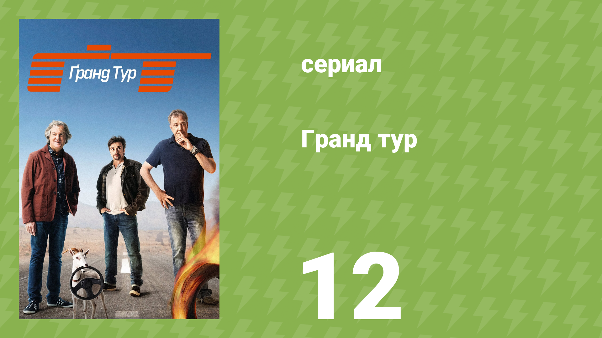 Гранд тур 1 сезон 12 серия «[зацензурено] в [зацензурено]» (документальный сериал, 2017)